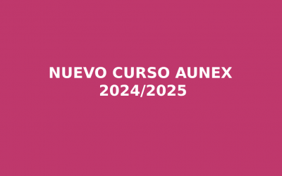 Nuevo curso AUNEX 2024-2025