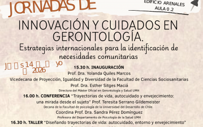 Jornadas de Innovación y Ciudados en Gerontología